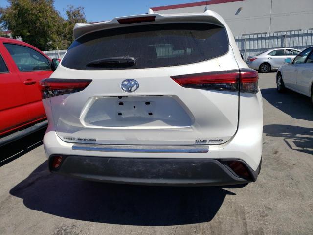 5TDHZRBH0LS000923 - 2020 TOYOTA HIGHLANDER XLE Կրեմագույն լուսանկար 6