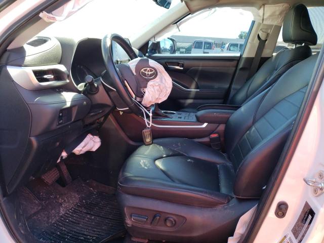 5TDHZRBH0LS000923 - 2020 TOYOTA HIGHLANDER XLE Կրեմագույն լուսանկար 7