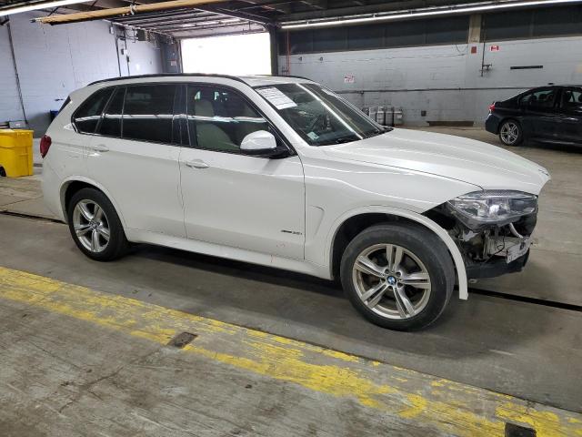 5UXKR0C5XF0K57308 - 2015 BMW X5 XDRIVE35I WHITE photo 4