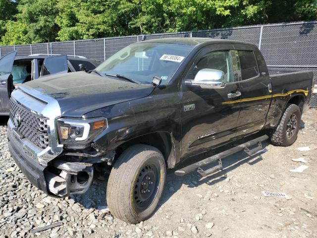 5TFUY5F16EX325936 - 2014 TOYOTA TUNDRA DOUBLE CAB SR/SR5 BLACK photo 1