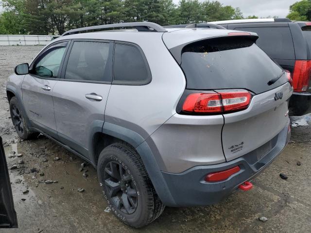 1C4PJMBX1JD512857 - 2018 JEEP CHEROKEE TRAILHAWK GRAY photo 2