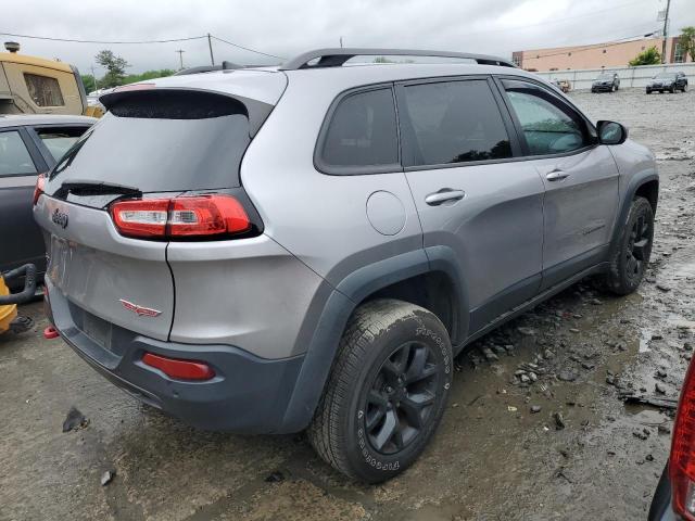 1C4PJMBX1JD512857 - 2018 JEEP CHEROKEE TRAILHAWK GRAY photo 3