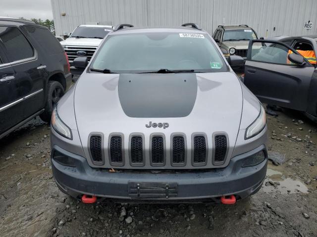 1C4PJMBX1JD512857 - 2018 JEEP CHEROKEE TRAILHAWK GRAY photo 5