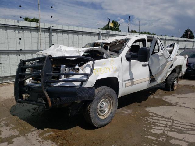 1GTHK53K49F104220 - 2009 GMC SIERRA K2500 SLE WHITE photo 1