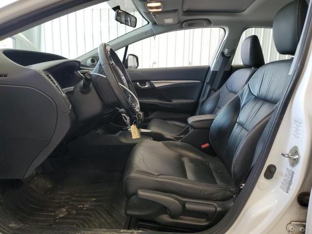 19XFB2F9XDE016077 - 2013 HONDA CIVIC EXL 白色 照片 7