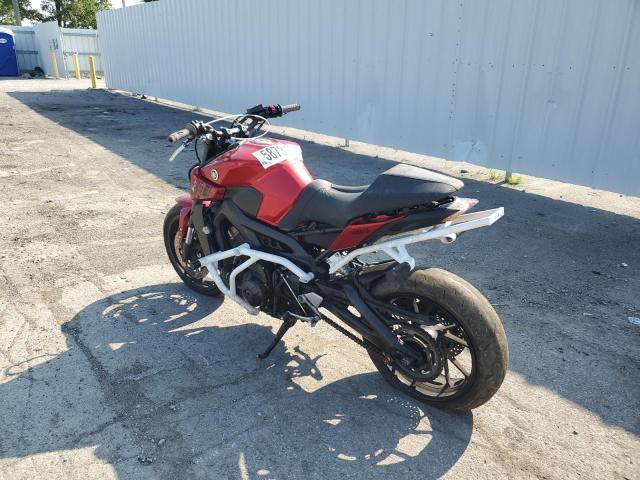 JYARN53E1HA001754 - 2017 YAMAHA FZ09 RED photo 3