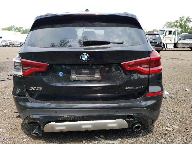 5UXTR9C58KLE21630 - 2019 BMW X3 XDRIVE30I BLACK photo 6