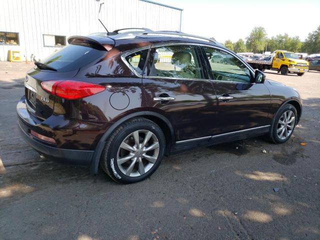 JNKAJ09F18M357098 - 2008 INFINITI EX35 BASE ბურგუნდია ფოტო 3