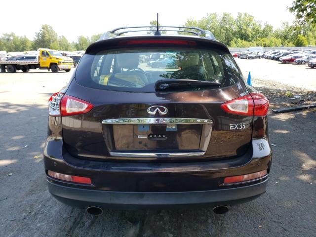 JNKAJ09F18M357098 - 2008 INFINITI EX35 BASE ბურგუნდია ფოტო 6