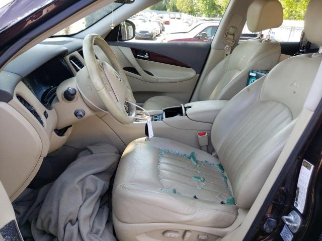 JNKAJ09F18M357098 - 2008 INFINITI EX35 BASE ბურგუნდია ფოტო 7