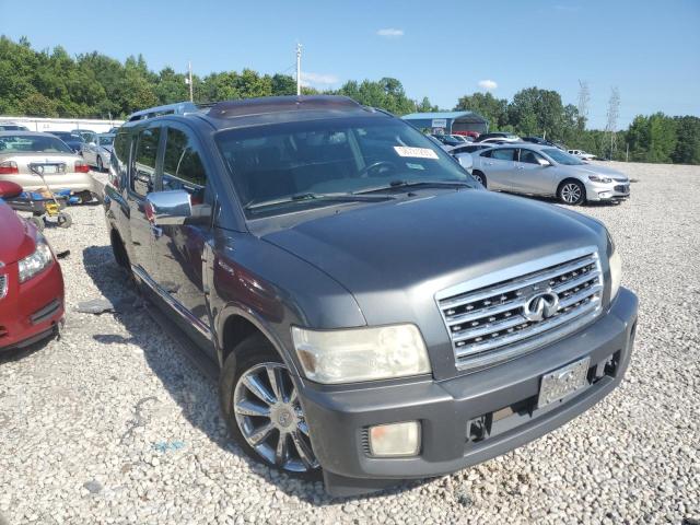 5N3AA08D68N902629 - 2008 INFINITI QX56 GRAY photo 4