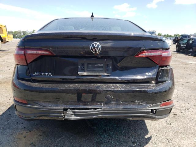 3VW7M7BU6NM029869 - 2022 VOLKSWAGEN JETTA SE BLACK photo 6