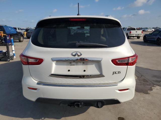 5N1AL0MN9DC346436 - 2013 INFINITI JX35 WHITE photo 6