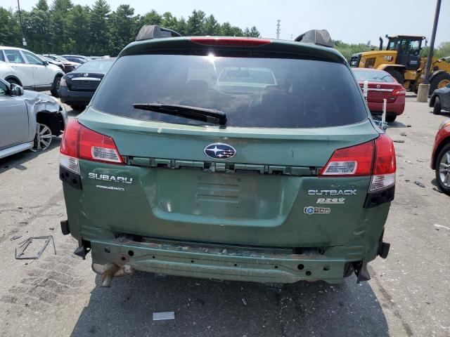 4S4BRBCC9A3324642 - 2010 SUBARU OUTBACK 2.5I PREMIUM GREEN photo 6