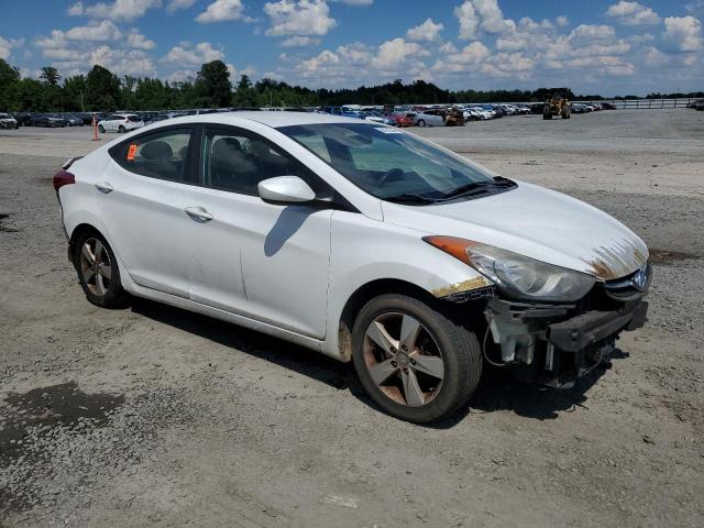 5NPDH4AE5DH303974 - 2013 HYUNDAI ELANTRA GLS WHITE photo 4