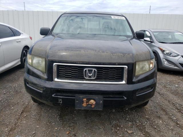 2HJYK16378H510160 - 2008 HONDA RIDGELINE RTX BLACK photo 5