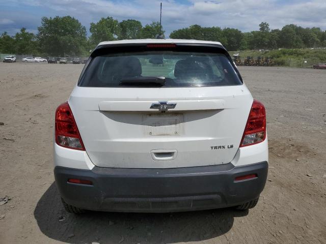 KL7CJKSB3FB099492 - 2015 CHEVROLET TRAX LS WHITE photo 6