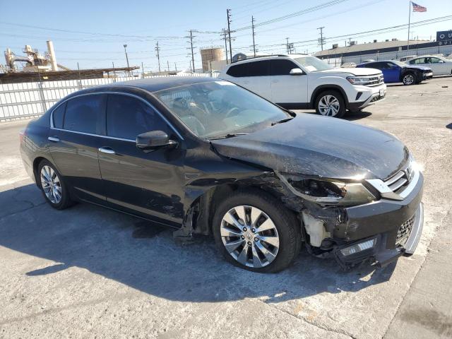 1HGCR2F80EA234489 - 2014 HONDA ACCORD EXL BLACK photo 4