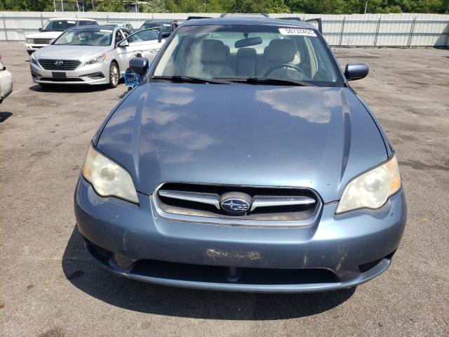 4S3BL626567212400 - 2006 SUBARU LEGACY 2.5I LIMITED BLUE photo 5