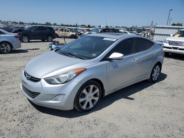 5NPDH4AE4DH285161 - 2013 HYUNDAI ELANTRA GLS SILVER photo 1