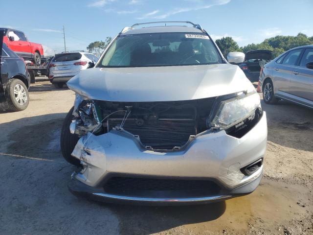 5N1AT2MTXEC814296 - 2014 NISSAN ROGUE S SILVER photo 5