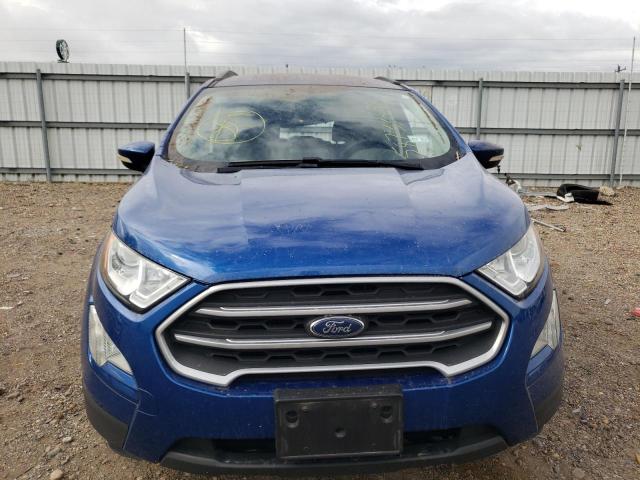 MAJ3S2GE7LC342025 - 2020 FORD ECOSPORT SE BLUE photo 5