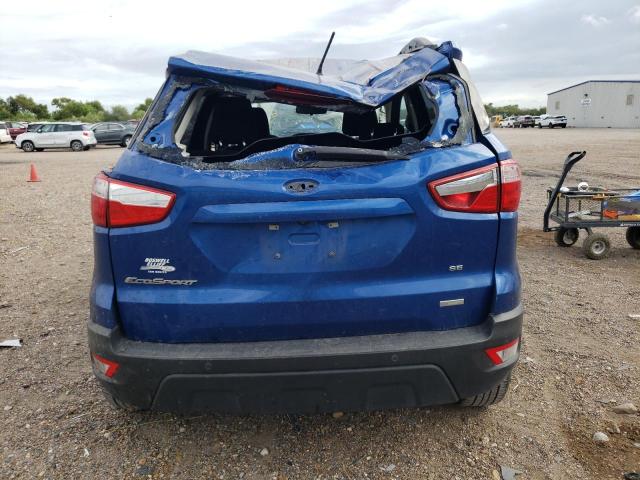 MAJ3S2GE7LC342025 - 2020 FORD ECOSPORT SE BLUE photo 6