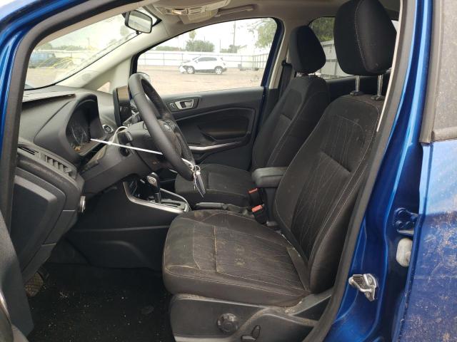 MAJ3S2GE7LC342025 - 2020 FORD ECOSPORT SE BLUE photo 7