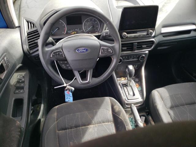 MAJ3S2GE7LC342025 - 2020 FORD ECOSPORT SE BLUE photo 8