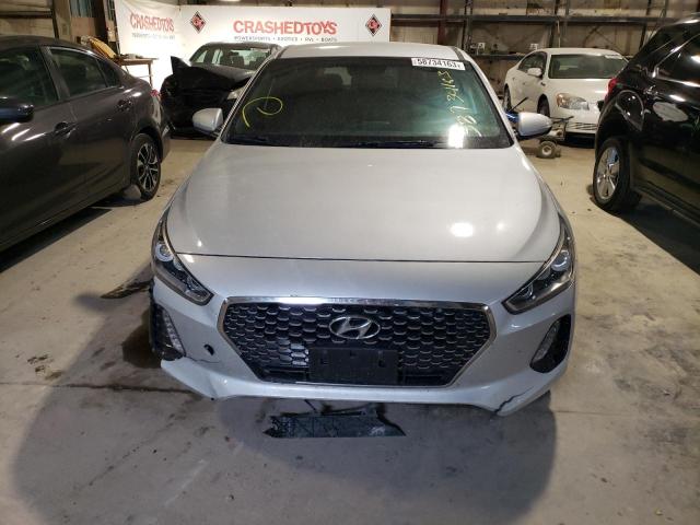 KMHH55LC2JU040741 - 2018 HYUNDAI ELANTRA GT SPORT SILVER photo 5