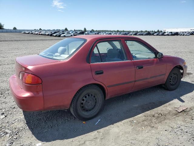 1NXBR12EX1Z556870 - 2001 TOYOTA COROLLA CE RED photo 3