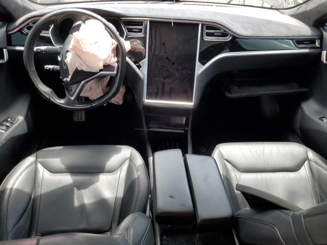 5YJSA1E22FF107955 - 2015 TESLA MODEL S Սև լուսանկար 8