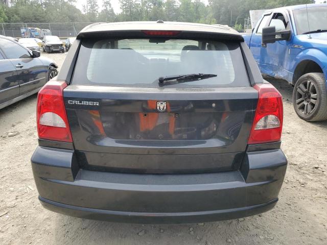 1B3HB28B18D734523 - 2008 DODGE CALIBER BLACK photo 6