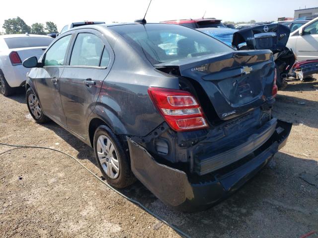 1G1JB5SH1H4137542 - 2017 CHEVROLET SONIC LS 灰色 照片 2