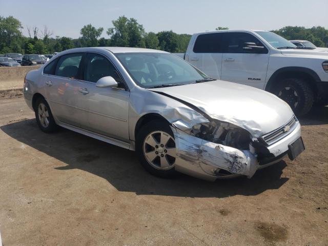 2G1WB5EK9A1185529 - 2010 CHEVROLET IMPALA LT SILVER photo 4