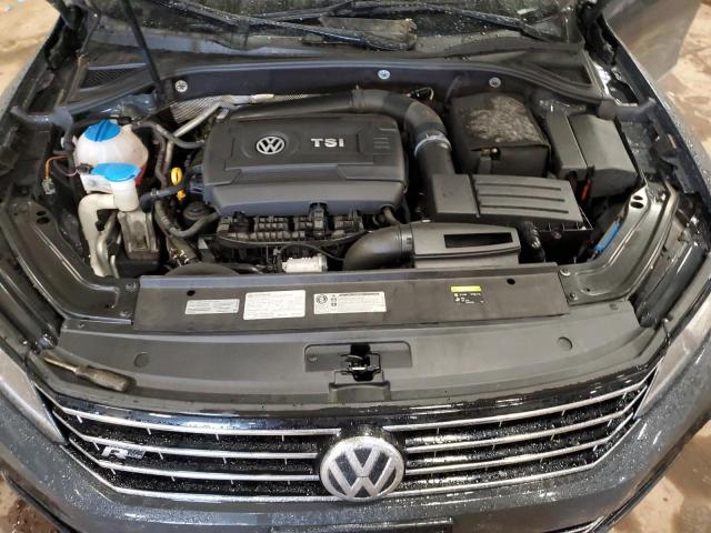 1VWDT7A31HC008383 - 2017 VOLKSWAGEN PASSAT R-LINE გრაფიტი ფოტო 11
