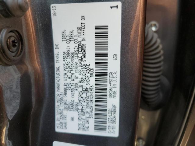 5TFAW5F12EX341916 - 2014 TOYOTA TUNDRA CREWMAX PLATINUM Grau Foto 13