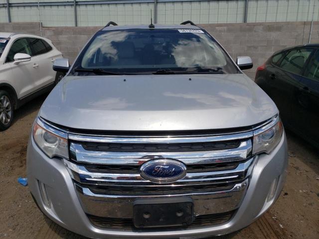 2FMDK3JC3DBA79718 - 2013 FORD EDGE SEL SILVER photo 5