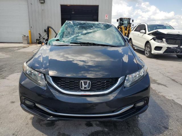19XFB2F91EE223653 - 2014 HONDA CIVIC EXL BLACK photo 5