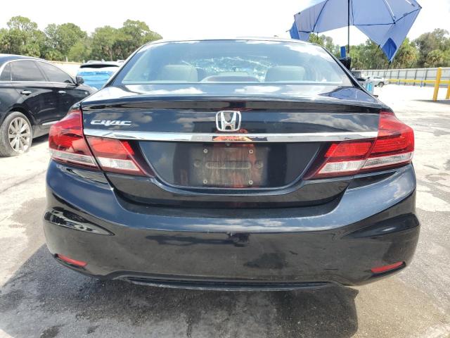 19XFB2F91EE223653 - 2014 HONDA CIVIC EXL BLACK photo 6