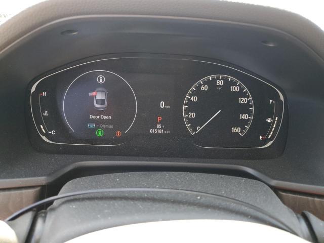 1HGCV2F9XNA009324 - 2022 HONDA ACCORD TOURING WHITE photo 9