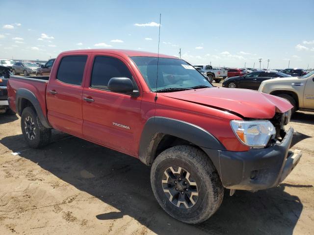 5TFJU4GN4DX040628 - 2013 TOYOTA TACOMA DOUBLE CAB PRERUNNER RED photo 4