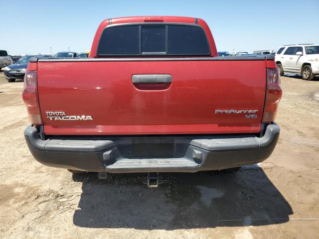 5TFJU4GN4DX040628 - 2013 TOYOTA TACOMA DOUBLE CAB PRERUNNER RED photo 6