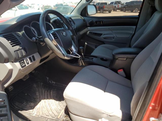 5TFJU4GN4DX040628 - 2013 TOYOTA TACOMA DOUBLE CAB PRERUNNER RED photo 7