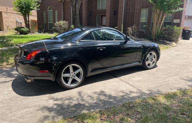 JTHFN48Y740060990 - 2004 LEXUS SC 430 BLACK photo 4