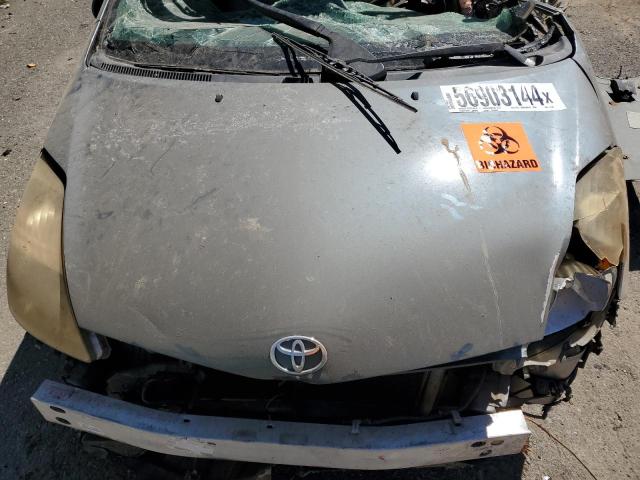 JTDKB22U053061708 - 2005 TOYOTA PRIUS GRAY photo 11