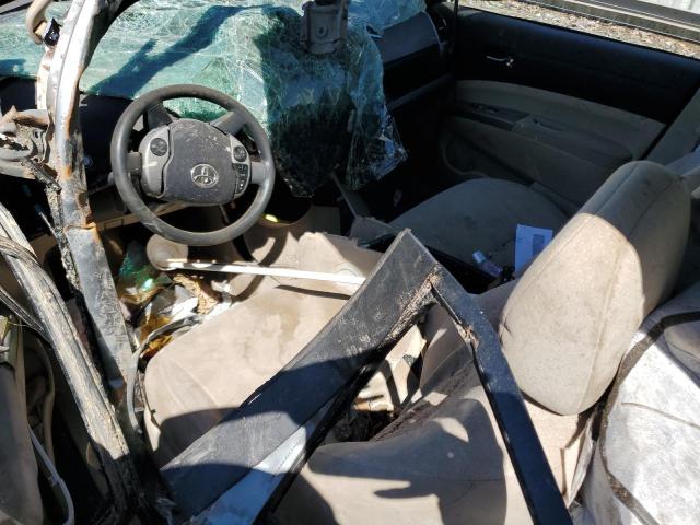 JTDKB22U053061708 - 2005 TOYOTA PRIUS GRAY photo 8