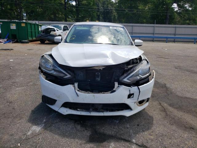 3N1AB7AP6GY285678 - 2016 NISSAN SENTRA S WHITE photo 5