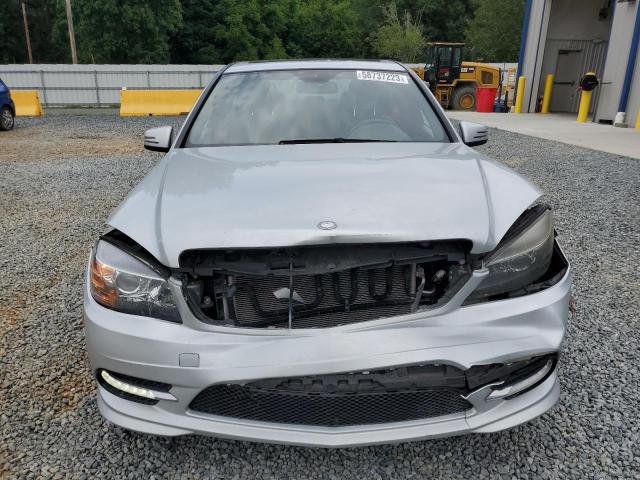 WDDGF5EB1BR149235 - 2011 MERCEDES-BENZ C 300 SILVER photo 5