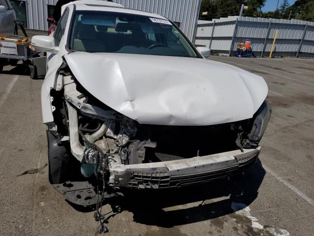 1HGCR3F80DA020445 - 2013 HONDA ACCORD EXL WHITE photo 5